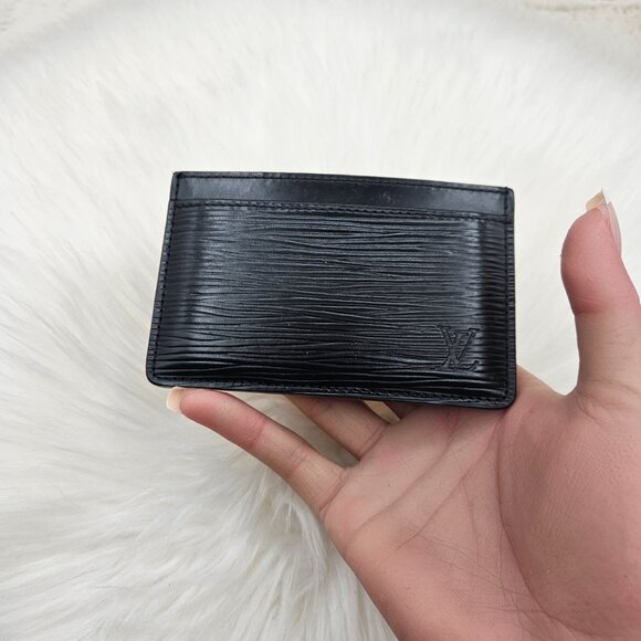 Louis Vuitton  Black Epi Compact Cardholder - Picture 6 of 13
